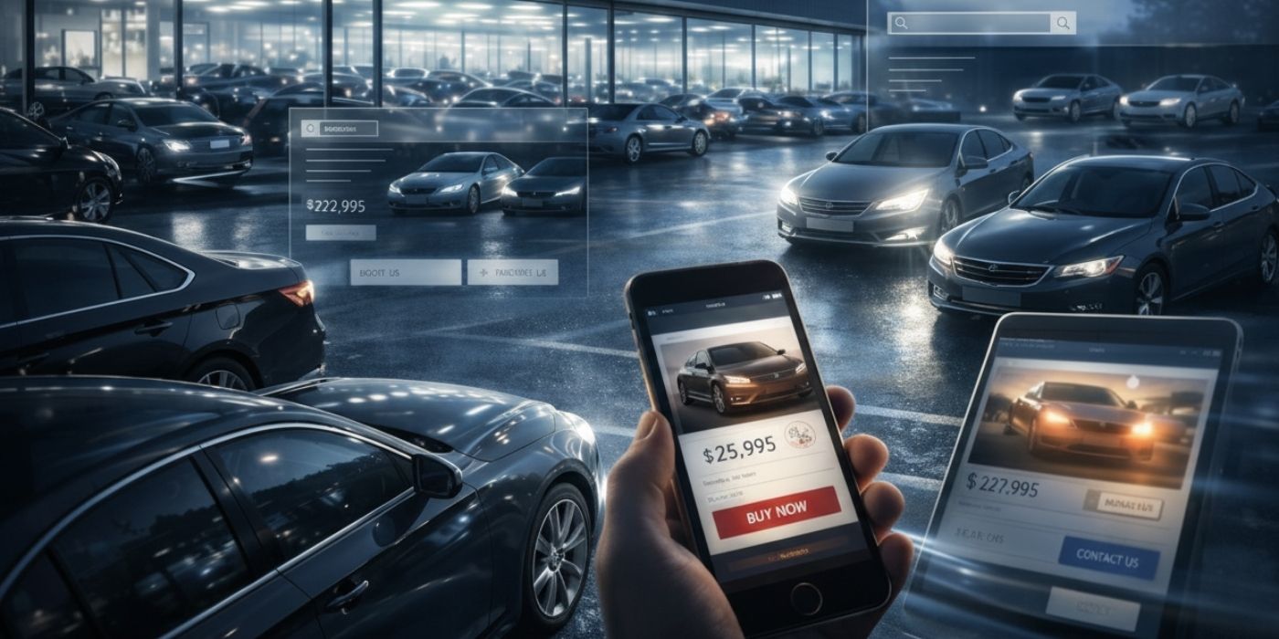 car dealership website design